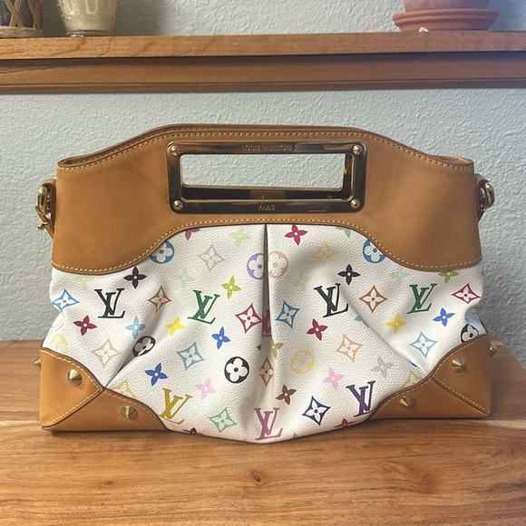 Louis Vuitton Multicolore Monogram Judy MM Murakami - Picture 2 of 12